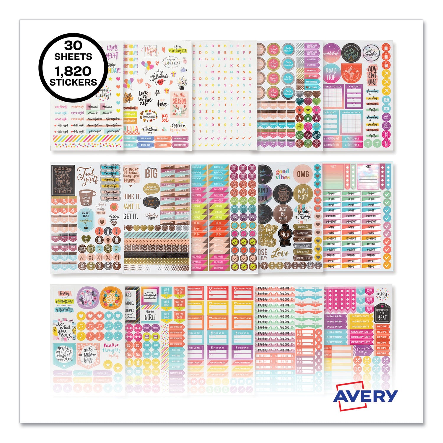 planner-sticker-variety-pack-for-moms-budget-family-fitness-holiday-work-assorted-colors-1820-pack_ave6780 - 1