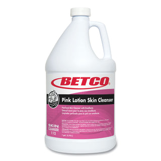 Pink Lotion Skin Cleanser, Clean Bouquet, 1 Gal Bottle, 4/Carton