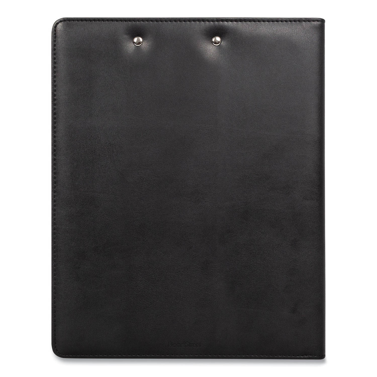 faux-leather-padfolio-notched-front-cover-with-clipboard-fastener-9-x-12-pad-975-x-125-black_bnd5041bsblack - 2