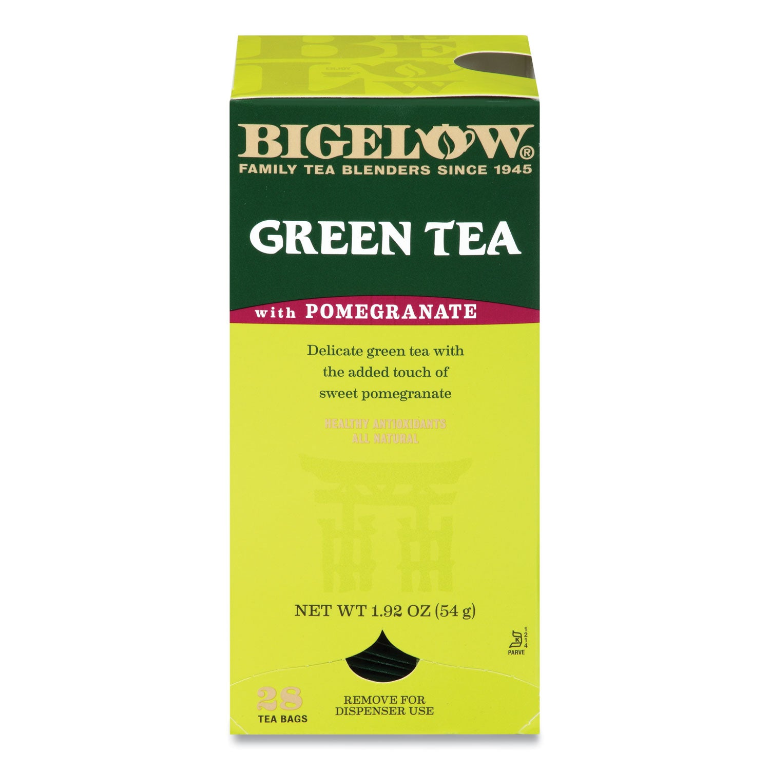 green-tea-with-pomegranate-007-oz-tea-bag-28-box_btcrcb10363 - 1