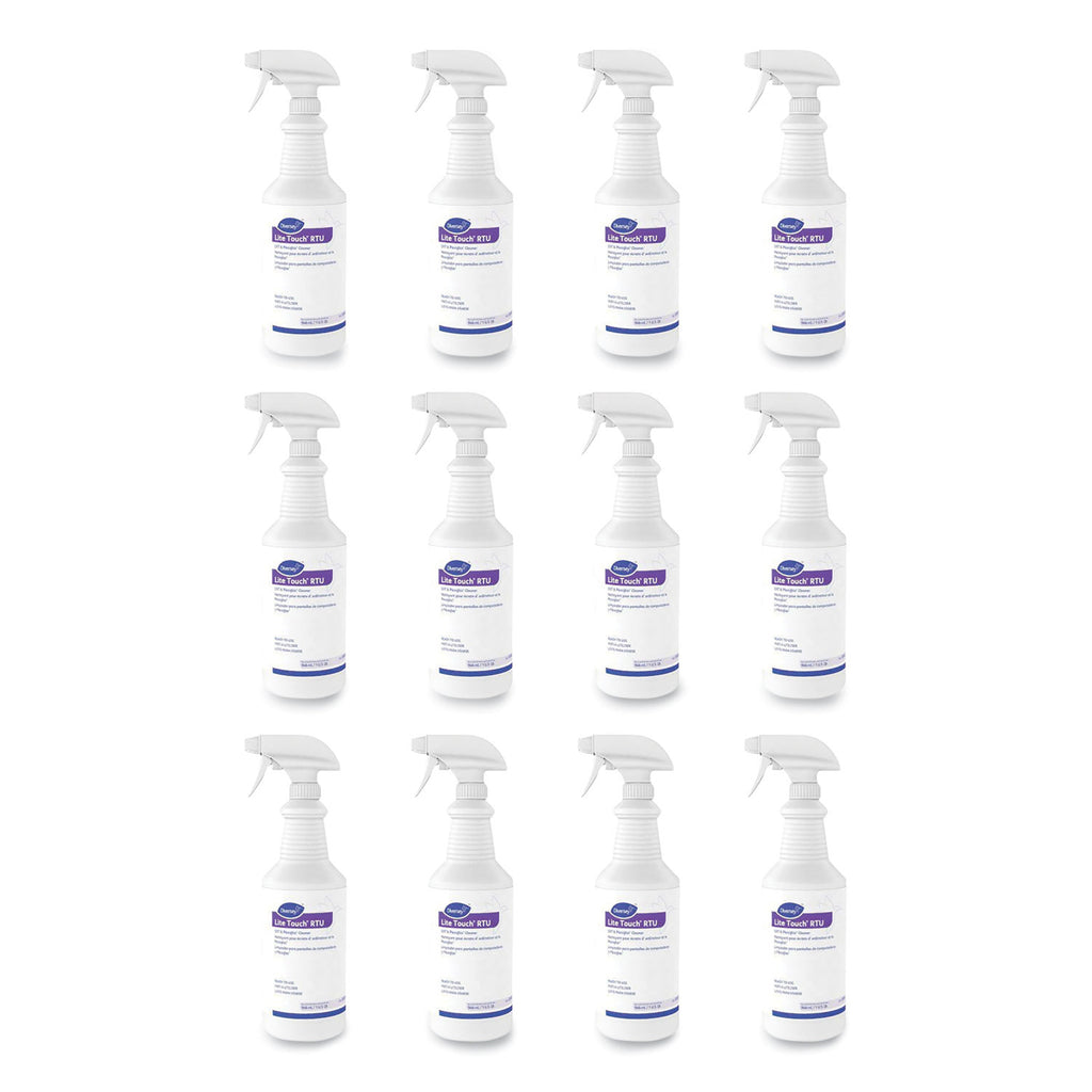 lite-touch-crt-and-plexiglas-cleaner-32-oz-spray-bottle-12-carton_dvo03970 - 1