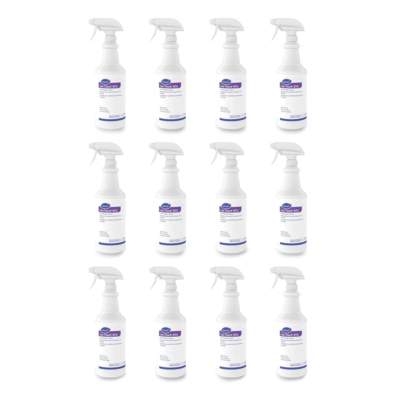 lite-touch-crt-and-plexiglas-cleaner-32-oz-spray-bottle-12-carton_dvo03970 - 1