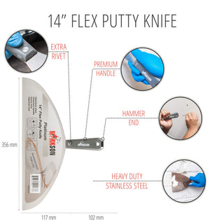 Platinum 14" SS Blade Flex Putty Knife
