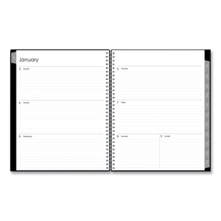 enterprise-weekly-monthly-planner-enterprise-formatting-11-x-85-black-cover-12-month-jan-to-dec-2024_bls111288 - 2