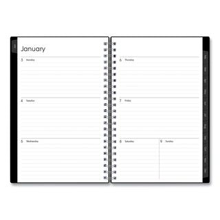 enterprise-weekly-monthly-planner-enterprise-formatting-8-x-5-black-cover-12-month-jan-to-dec-2024_bls111291 - 2