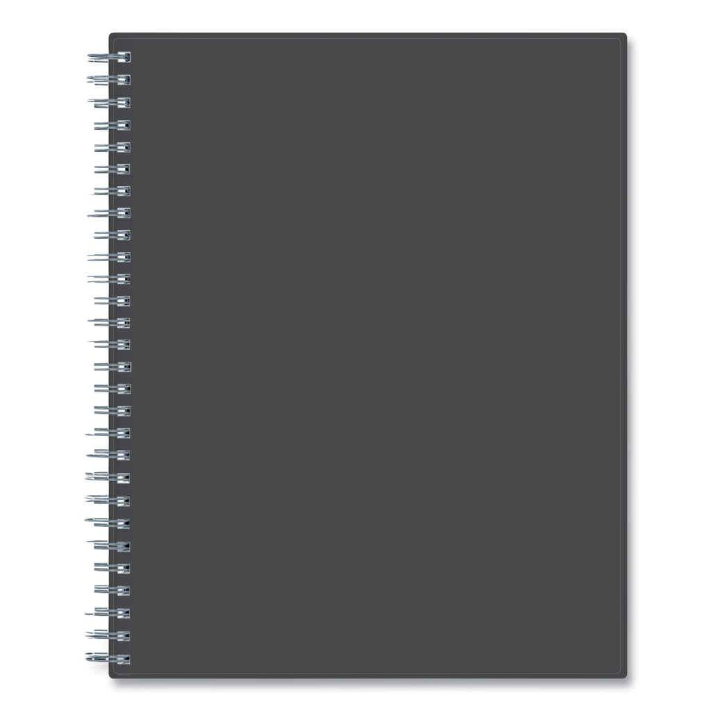 Passages Monthly Planner, 10 x 8, Charcoal Cover, 12-Month (Jan to Dec): 2024