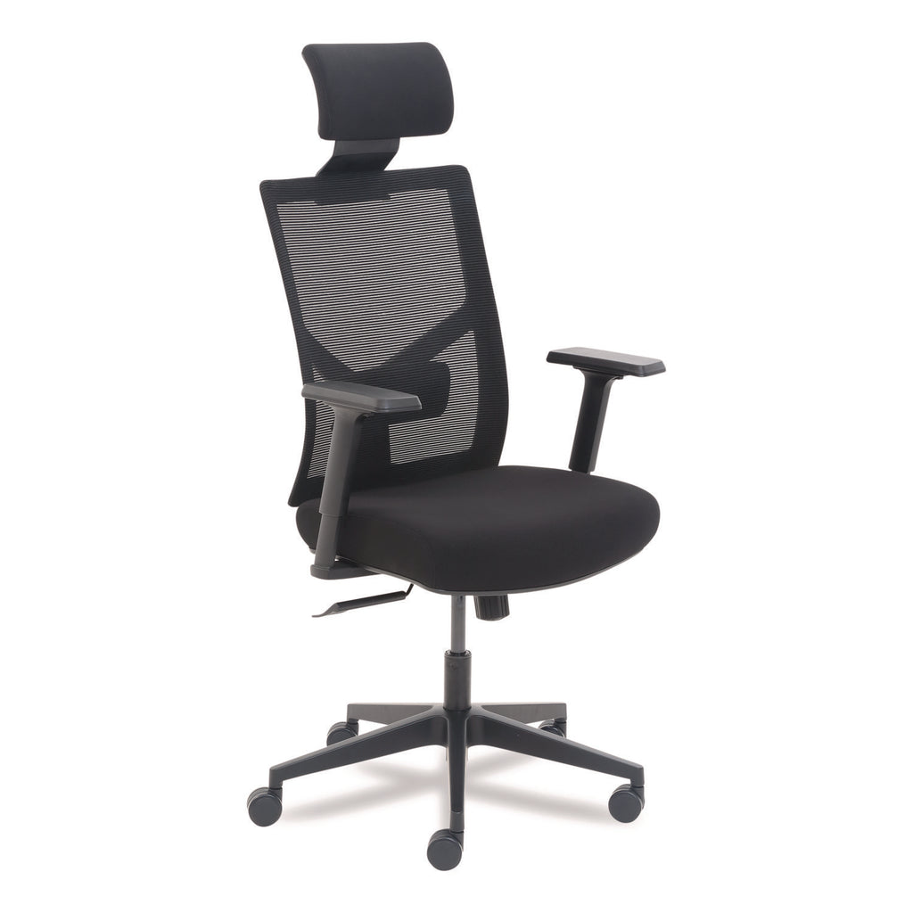 Mesh Back Molded Foam Task Chair, Supports Up to 275 lb, Black Seat/Back