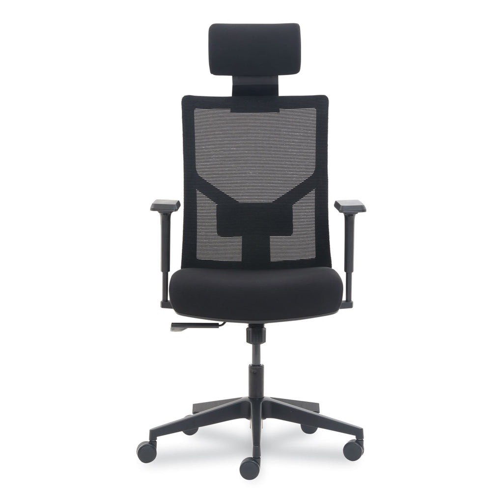 Mesh Back Molded Foam Task Chair, Supports Up to 275 lb, Black Seat/Back