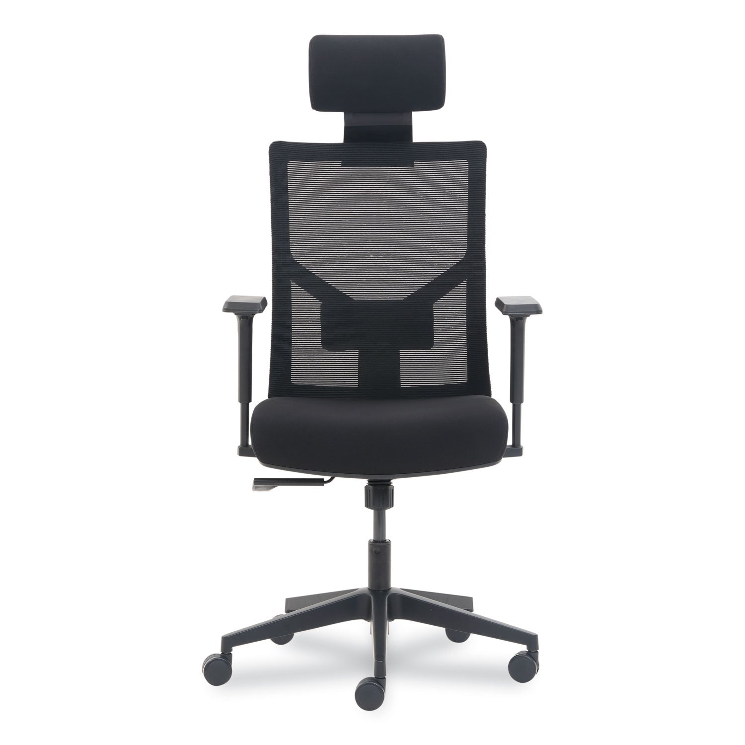 Mesh Back Molded Foam Task Chair, Supports Up to 275 lb, Black Seat/Back
