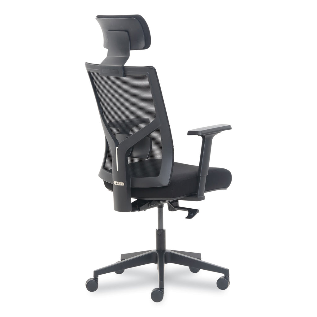Mesh Back Molded Foam Task Chair, Supports Up to 275 lb, Black Seat/Back