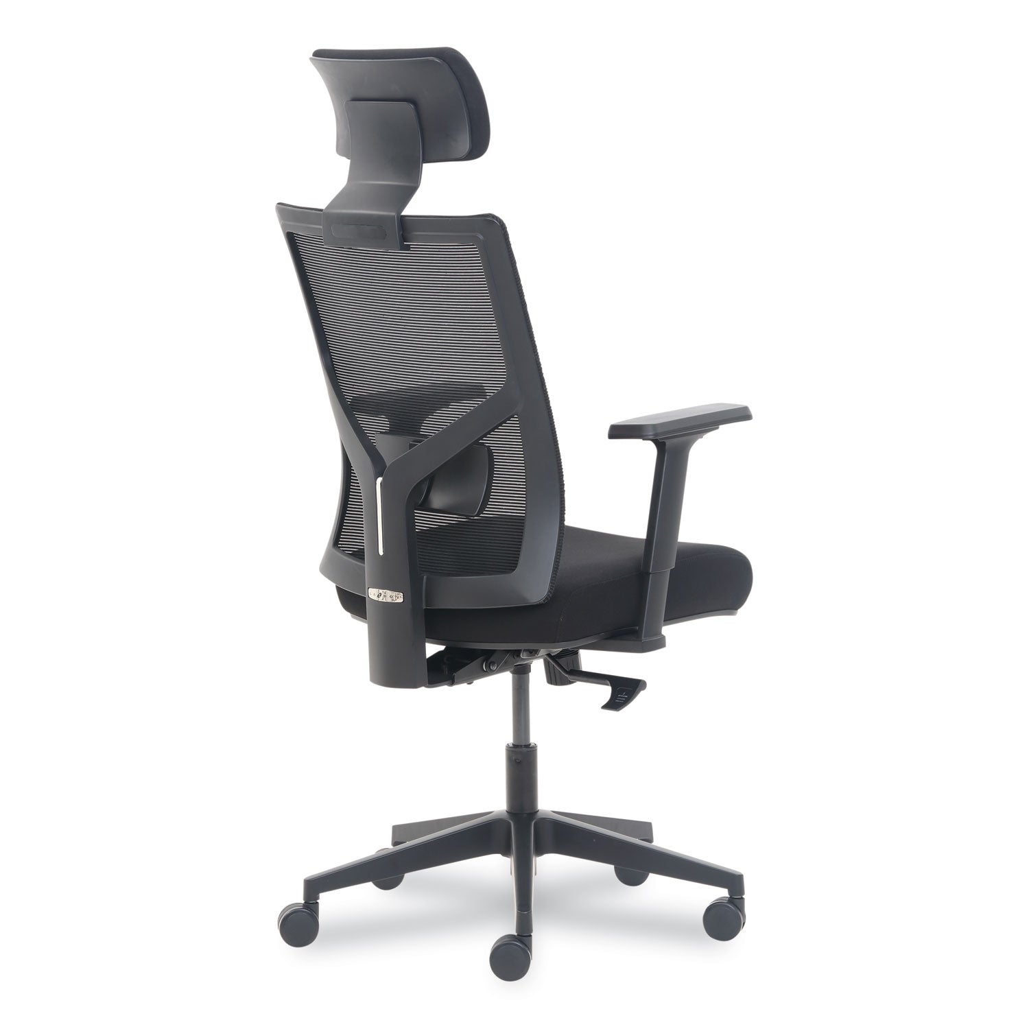 Mesh Back Molded Foam Task Chair, Supports Up to 275 lb, Black Seat/Back