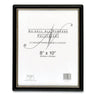 EZ Mount Document Frame with Trim Accent and Plastic Face, Plastic, 8 x 10 Insert, Black/Gold