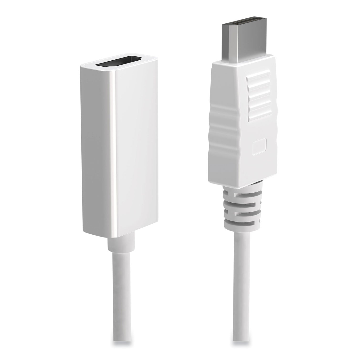 DisplayPort to HDMI Adapter, 6", White