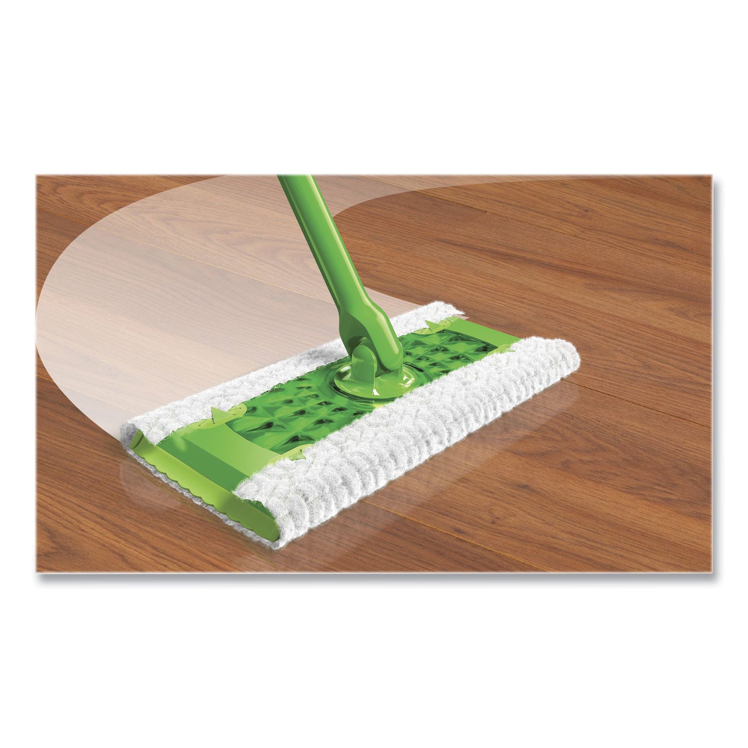 sweeper-mop-10-x-48-white-cloth-head-46-silver-green-aluminum-plastic-handle_pgc49947 - 5