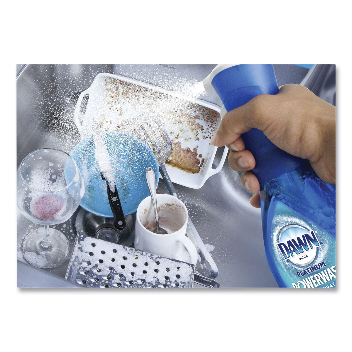 Platinum Powerwash Dish Spray, Citrus Scent, 16 oz Spray Bottle
