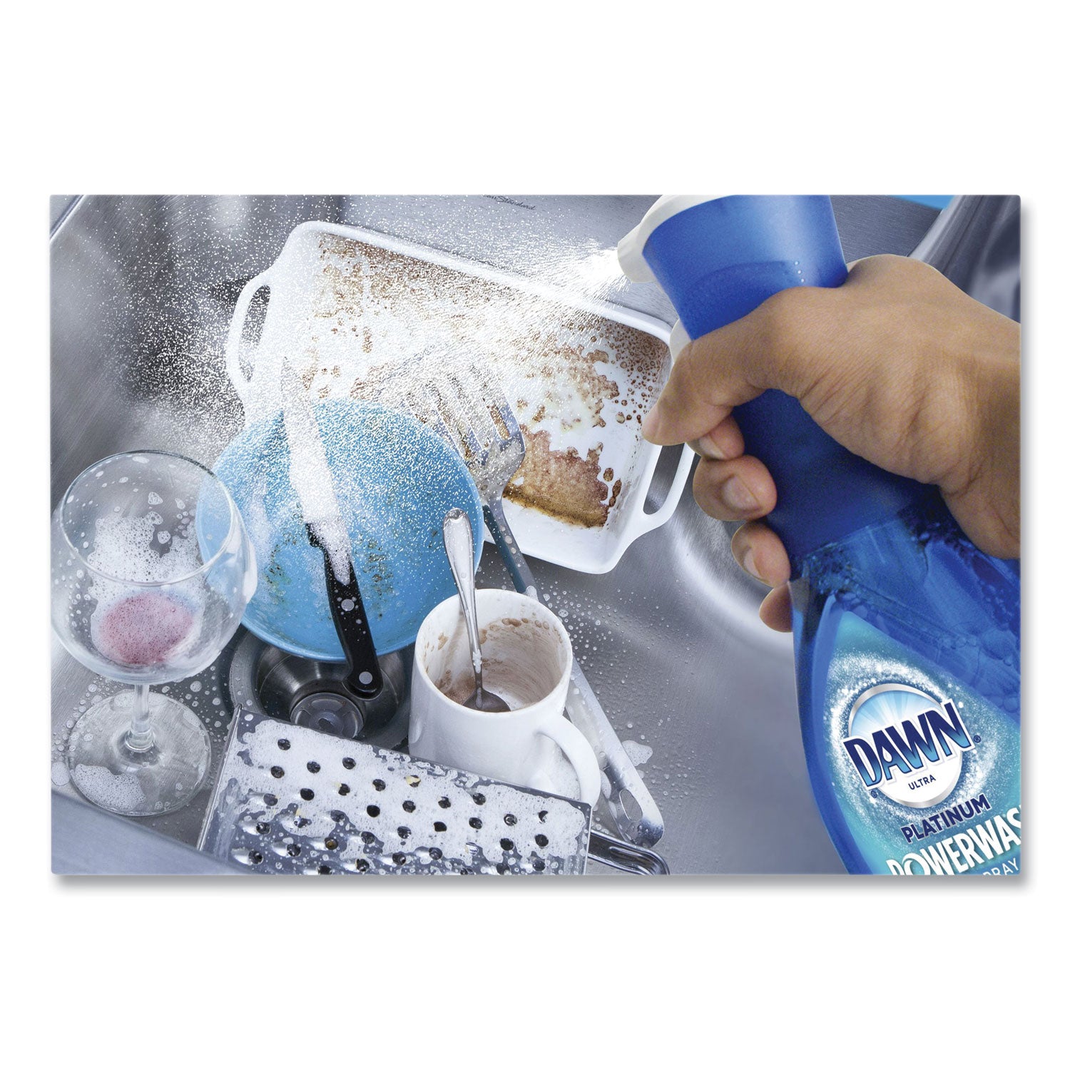 Platinum Powerwash Dish Spray, Citrus Scent, 16 oz Spray Bottle