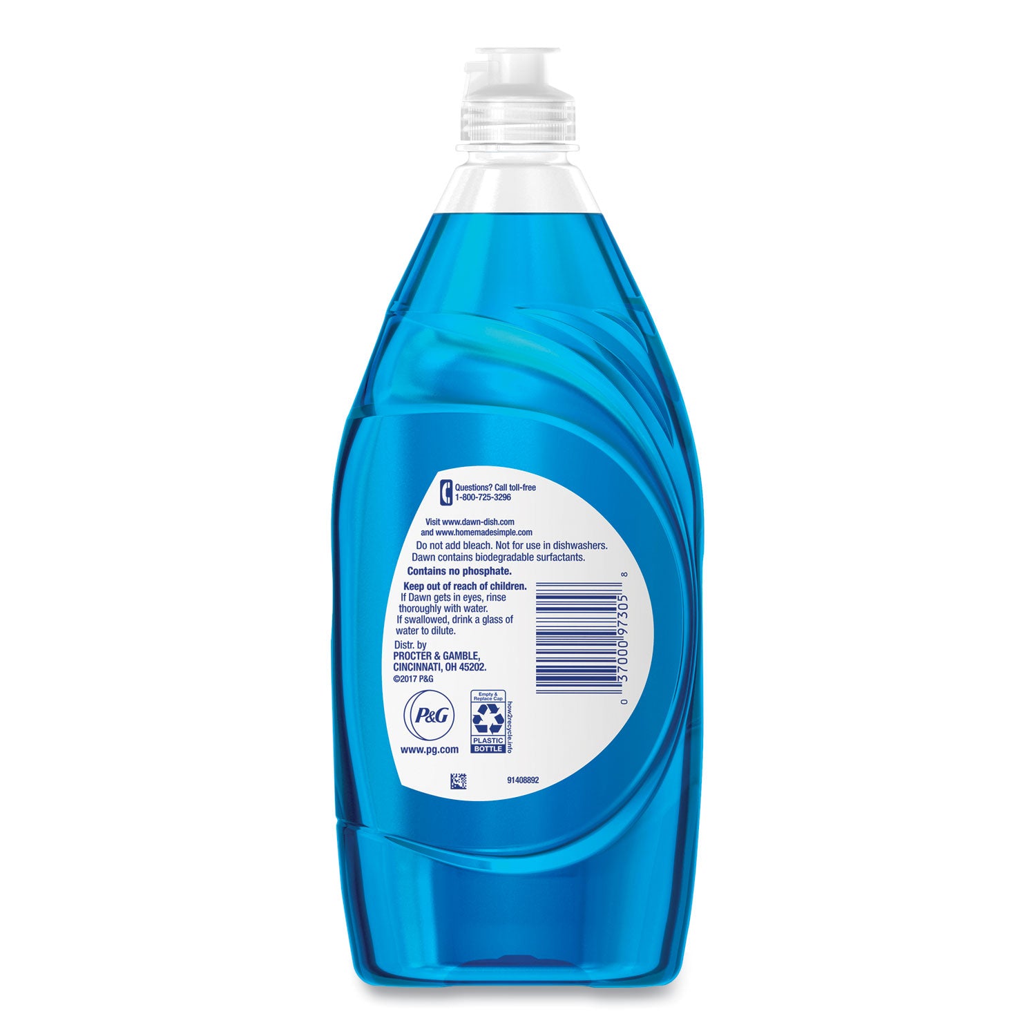 ultra-liquid-dish-detergent-dawn-original-194-oz-bottle-4-carton_pgc89271 - 3