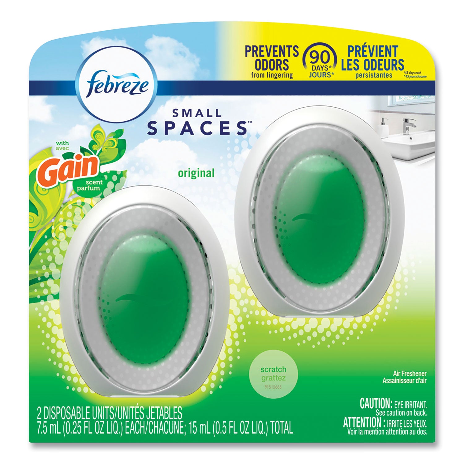 smallspaces-gain-original-scent-75-ml-cartridge-2-pack_pgc93330ea - 1