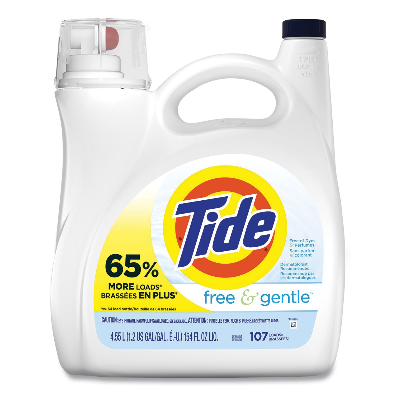 free-and-gentle-liquid-laundry-detergent-107-loads-154-oz-pump-bottle_pgc57471 - 1
