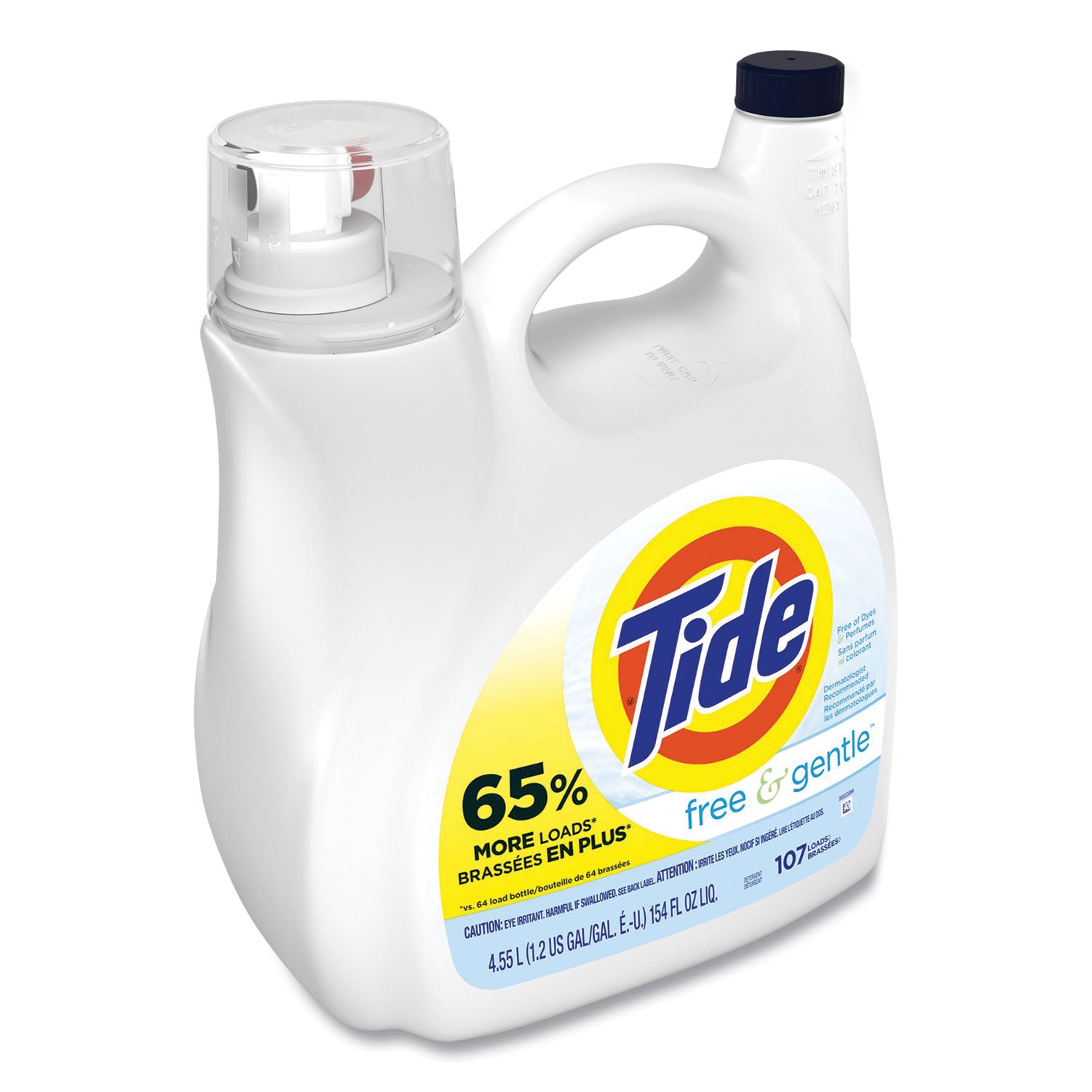 free-and-gentle-liquid-laundry-detergent-107-loads-154-oz-pump-bottle_pgc57471 - 2
