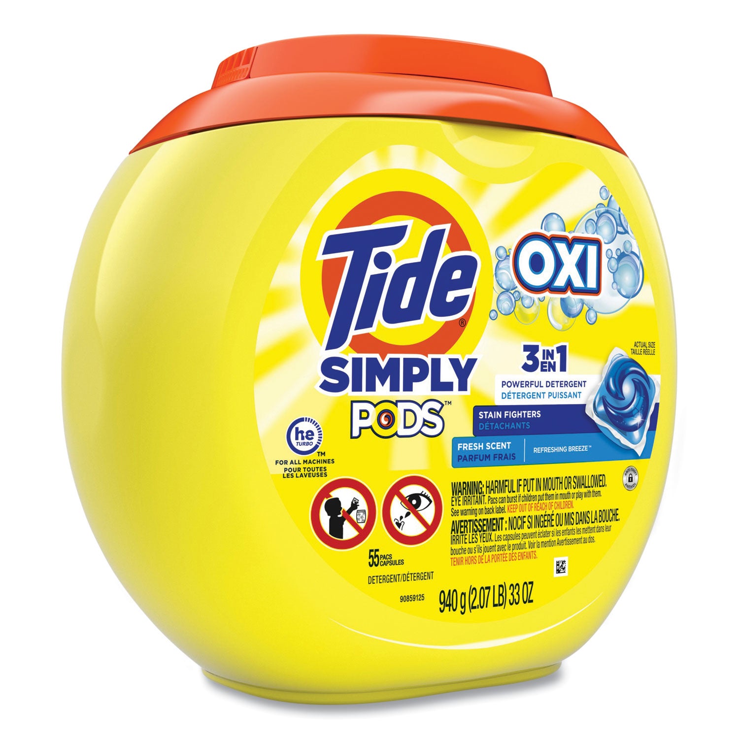 simply-pods-plus-oxi-laundry-detergent-fresh-scent-55-tub_pgc60601 - 1