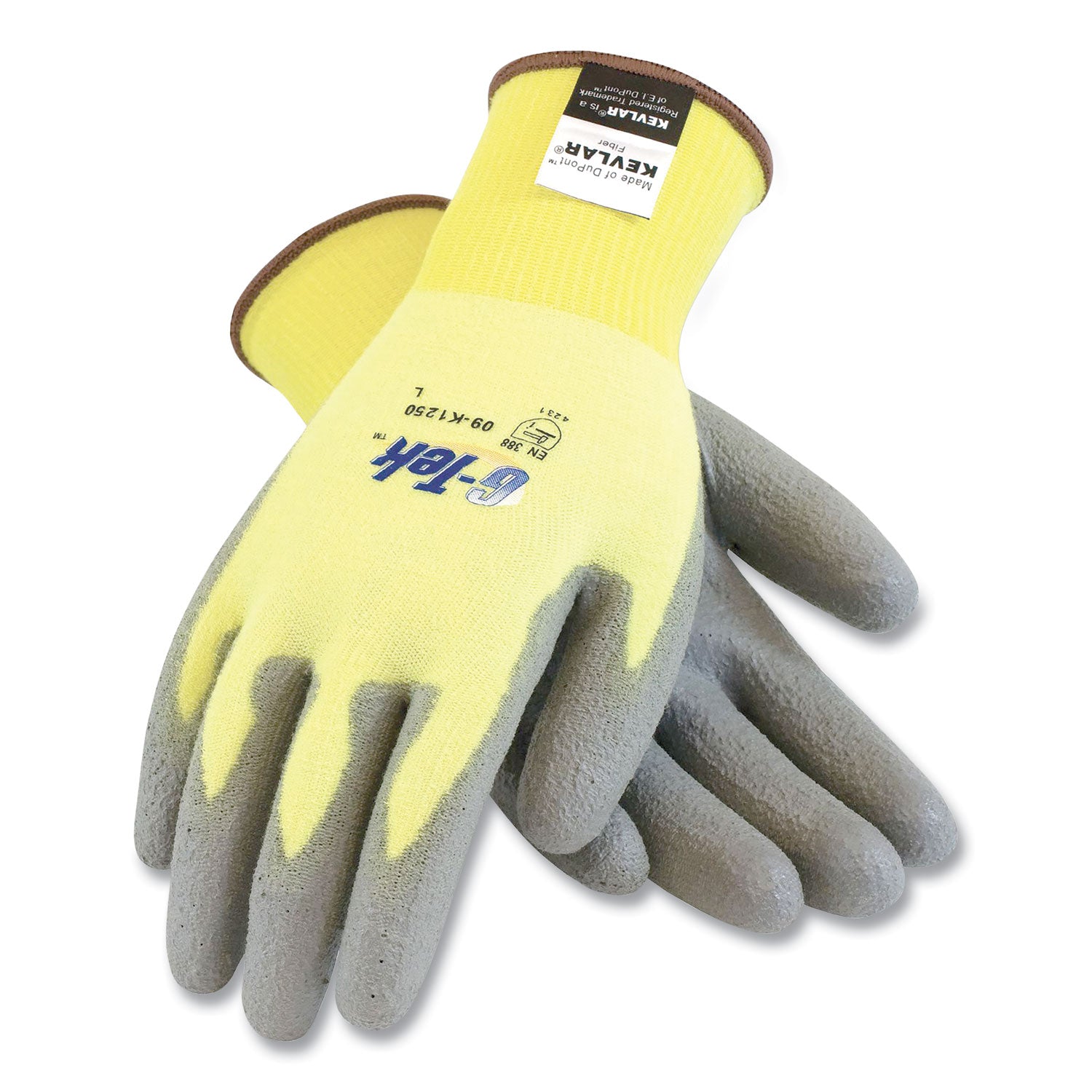 g-tek-kev-cut-resistant-seamless-knit-gloves-medium-size-8-yellow-gray-12-pairs_pid09k1250m - 1