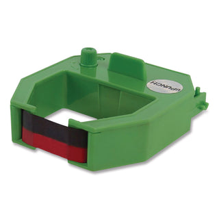 HNRG10 Time Clock Ribbon, Black/Red