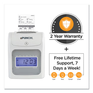 hn2500-electronic-calculating-time-clock-bundle-lcd-display-beige-gray_ppzhn2500 - 2