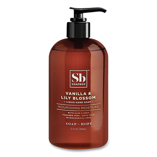 hand-soap-vanilla-and-lily-blossom-12-oz-pump-bottle-3-box_sbx00679bx - 1