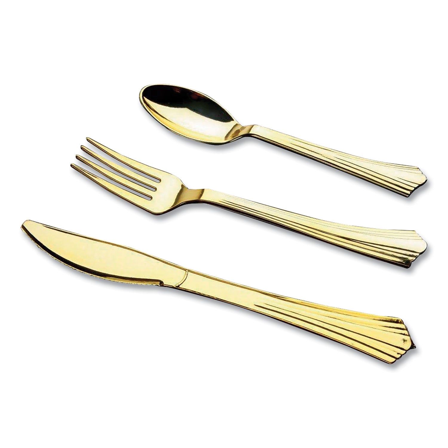 gourmet-gold-assorted-plastic-cutlery-mediumweight-20-forks-15-knives-15-spoons-pack_tbl8305ago - 1