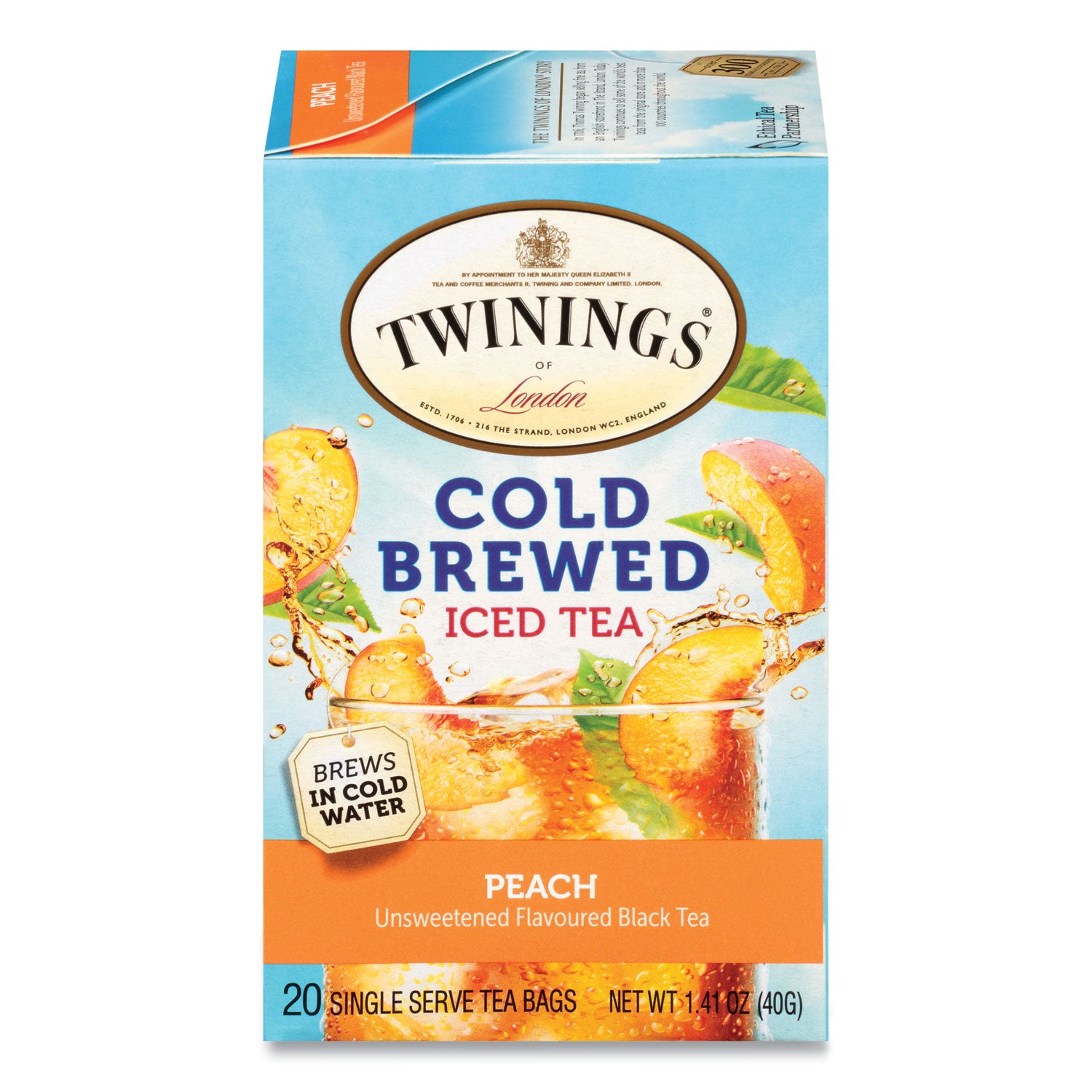 cold-brew-iced-tea-bags-peach-007-oz-tea-bag-20-box_twg51816 - 1