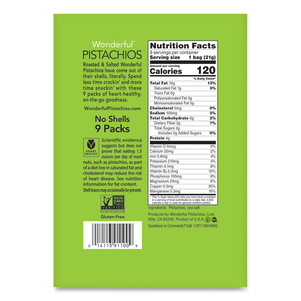 wonderful-no-shells-pistachios-roasted-and-salted-075-oz-bag-9-bags-box-4-boxes-carton_wonpar91100 - 2