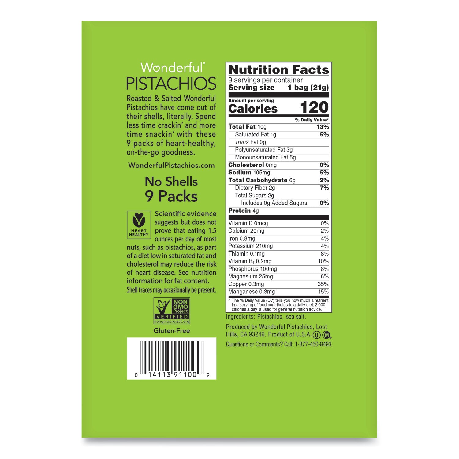 wonderful-no-shells-pistachios-roasted-and-salted-075-oz-bag-9-bags-box-4-boxes-carton_wonpar91100 - 2