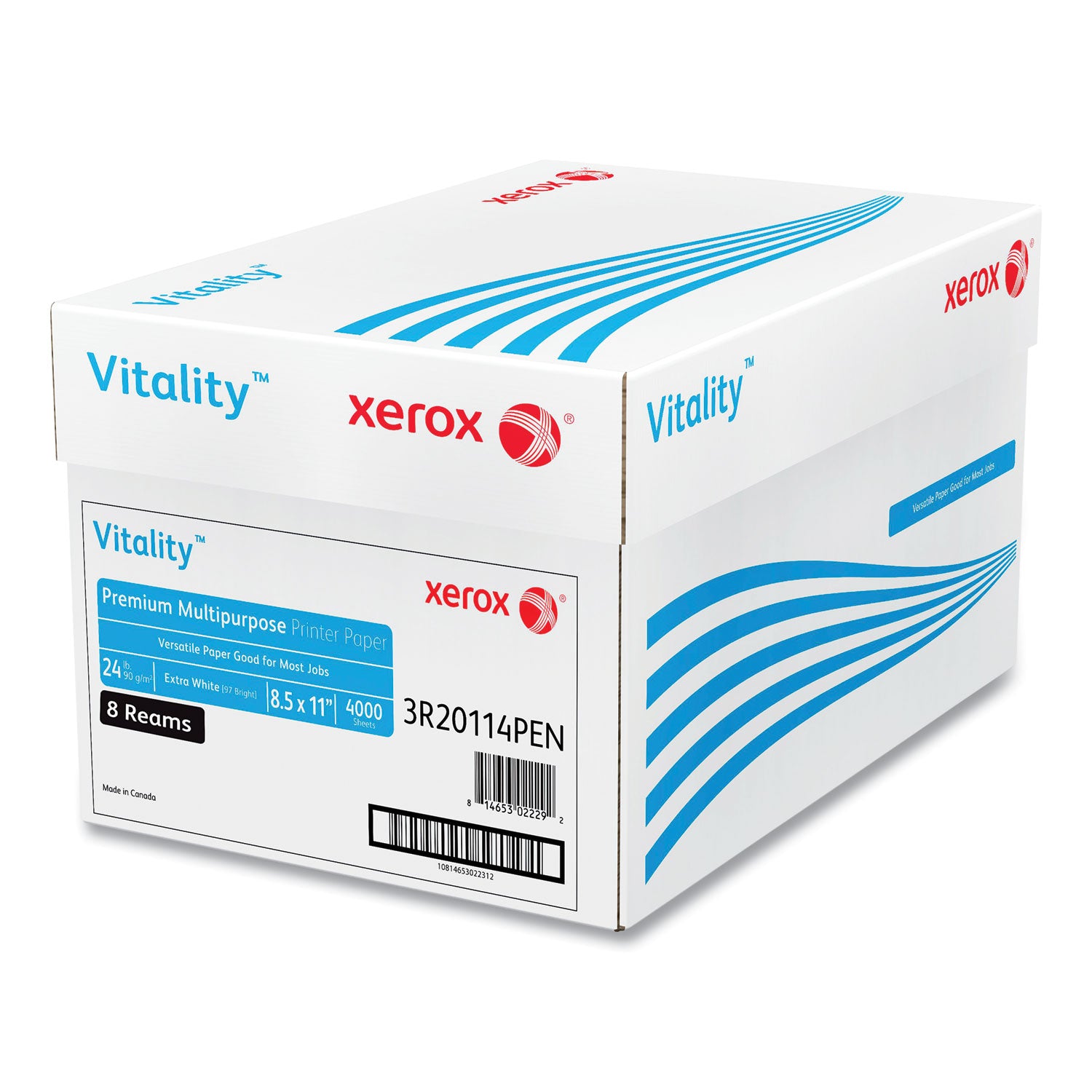 vitality-premium-multipurpose-print-paper-97-bright-24-lb-bond-weight-85-x-11-extra-white-500-ream-8-reams-carton_xer1001 - 1