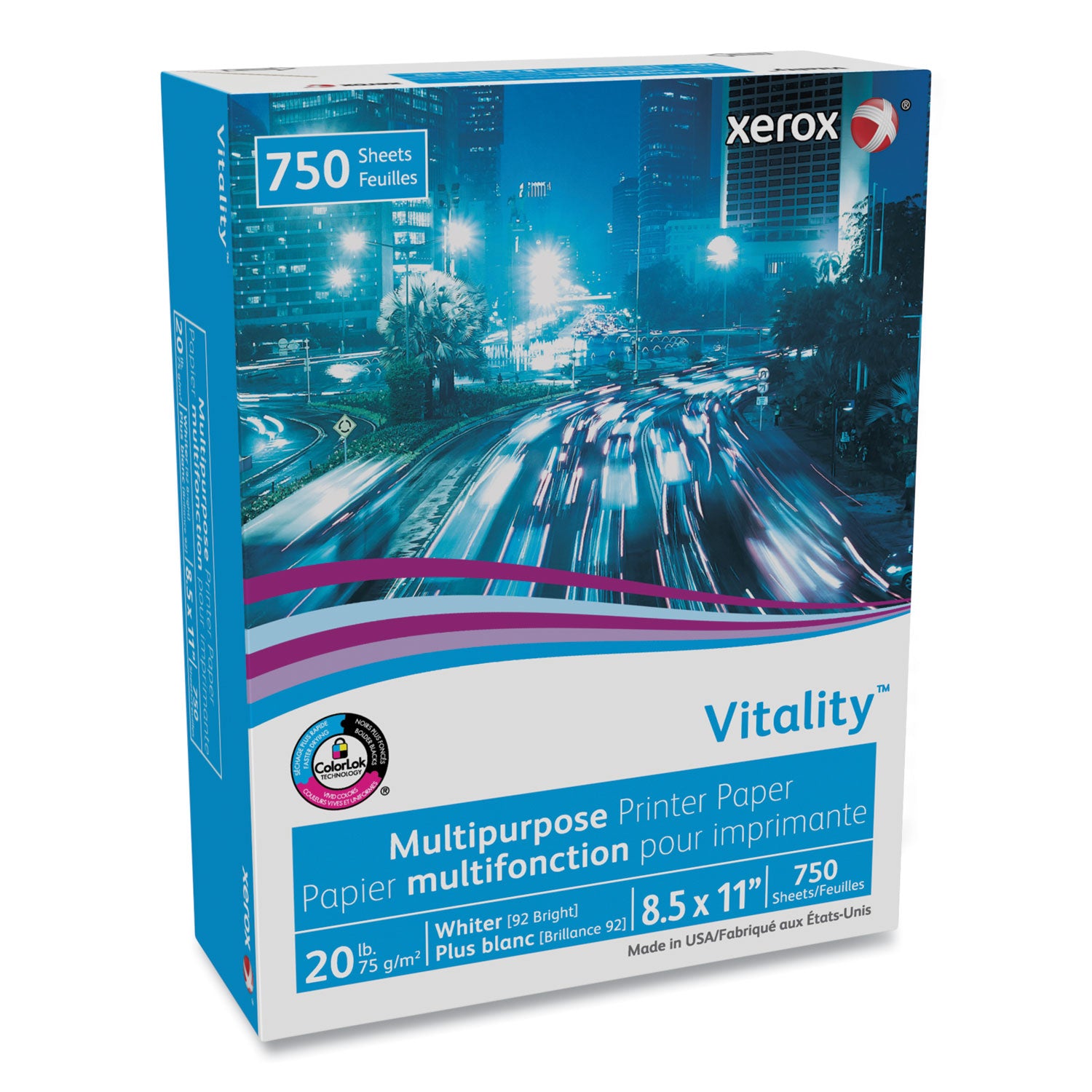 vitality-multipurpose-print-paper-92-bright-20-lb-bond-weight-85-x-11-white-750-sheets-ream_xer3r20195 - 3