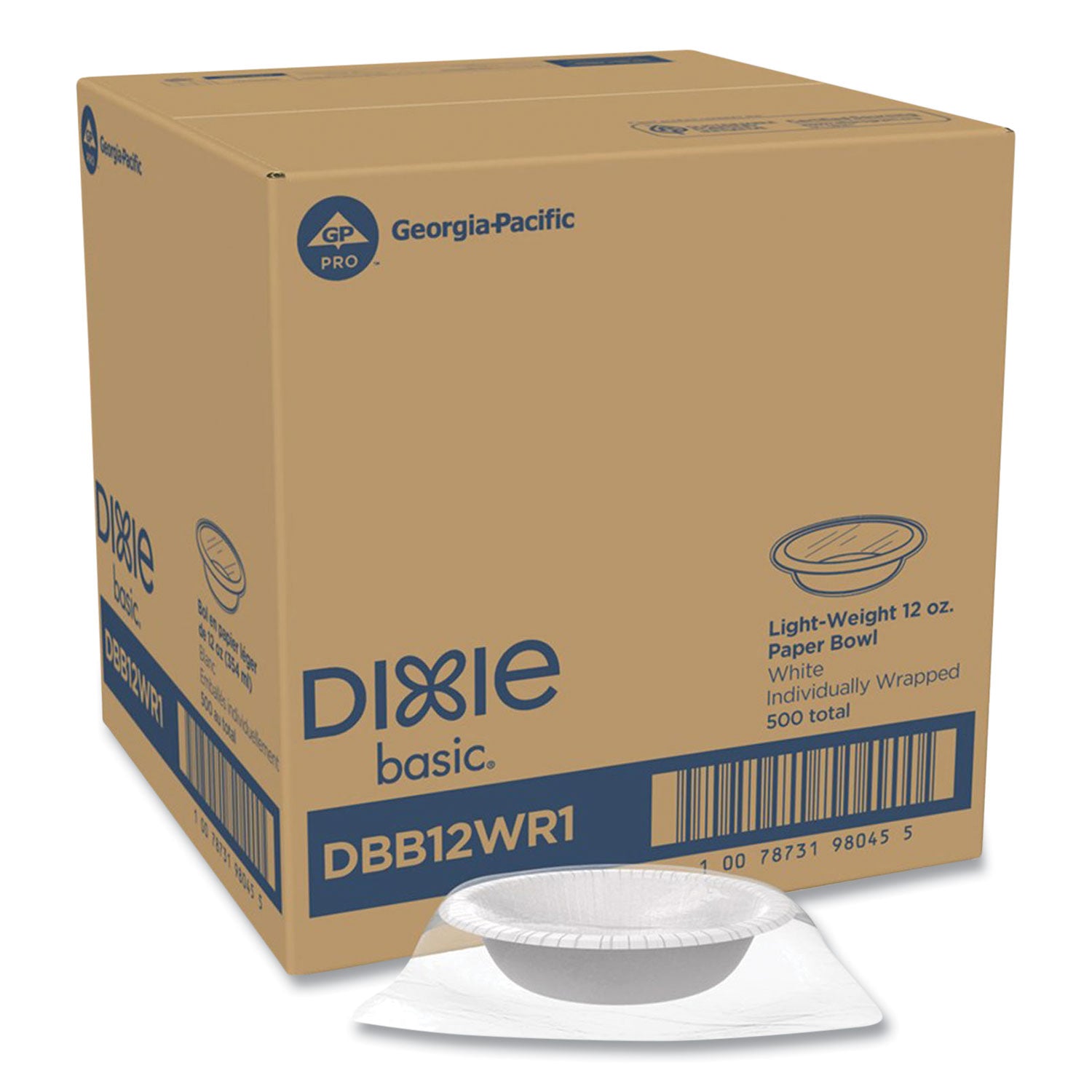 everyday-disposable-dinnerware-individually-wrapped-bowl-12-oz-white-500-carton_dxedbb12wr1 - 1