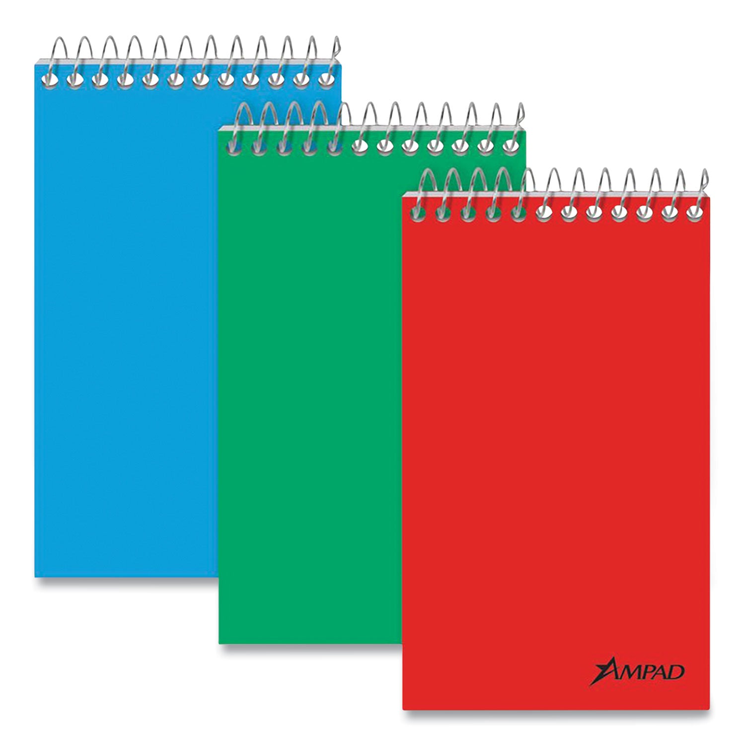 memo-pads-narrow-rule-assorted-cover-colors-60-white-3-x-5-sheets-dozen_amp25087 - 1