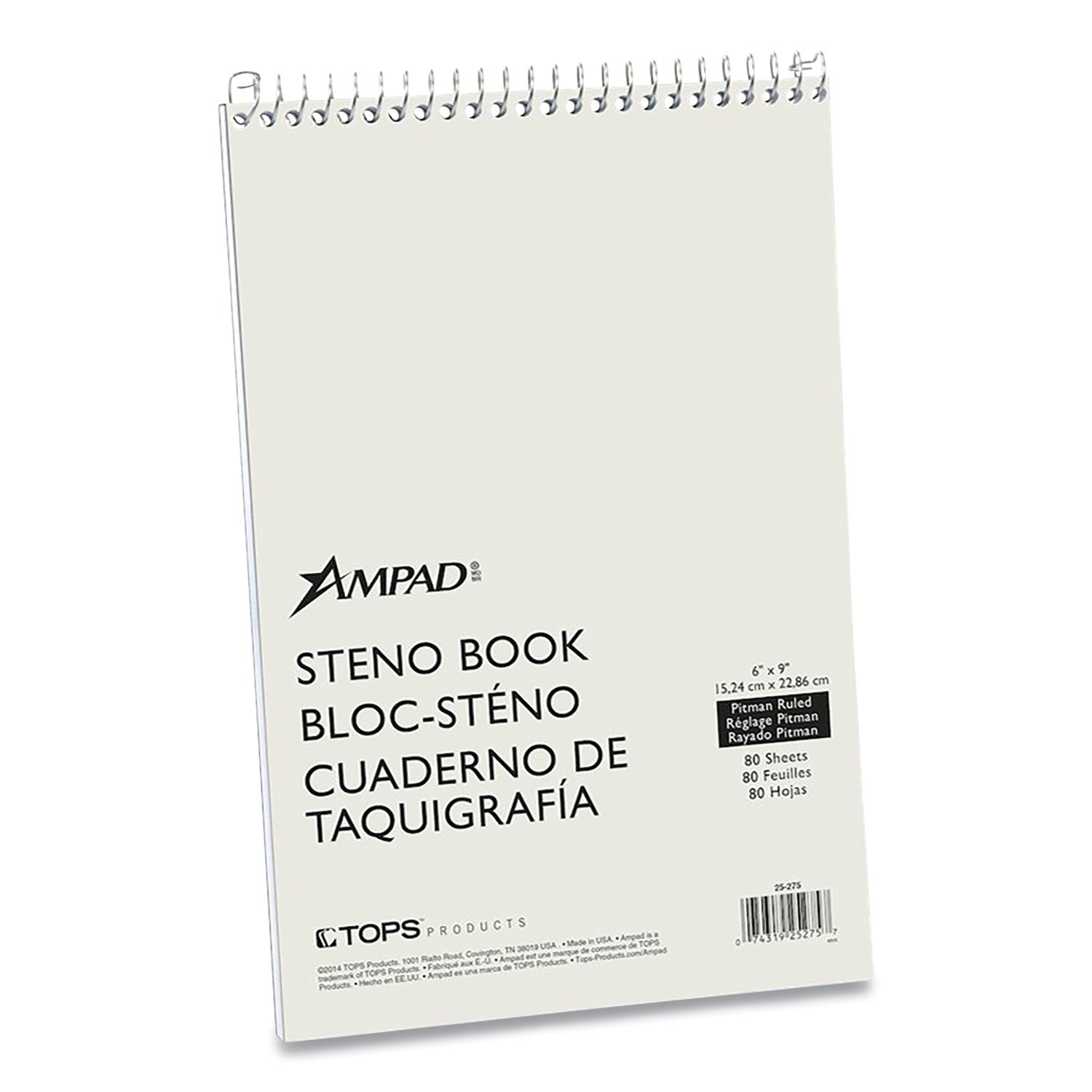 steno-pads-pitman-rule-white-cover-80-green-tint-6-x-9-sheets_amp25275 - 1