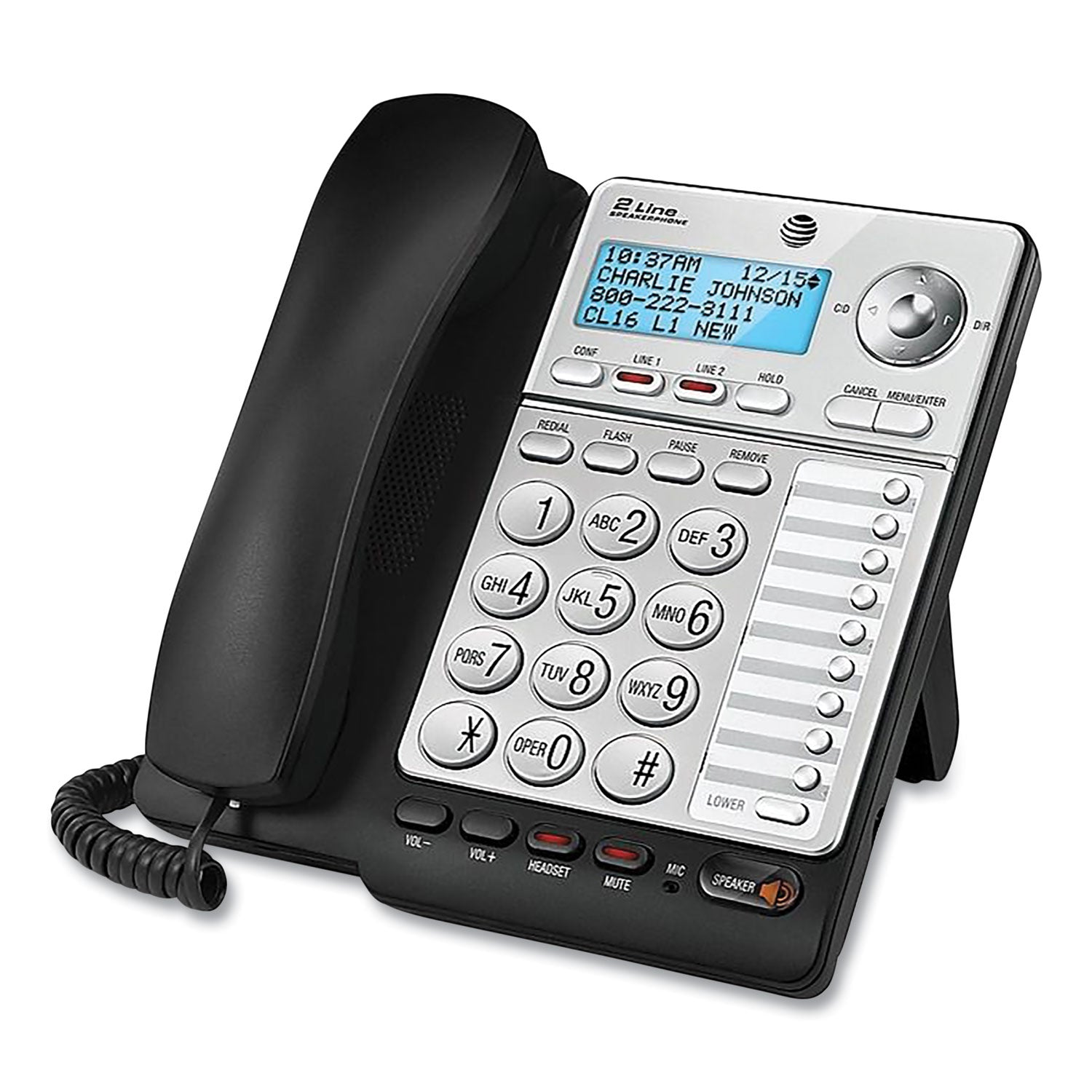 ml17928-two-line-corded-speakerphone-black-silver_attml17928 - 2