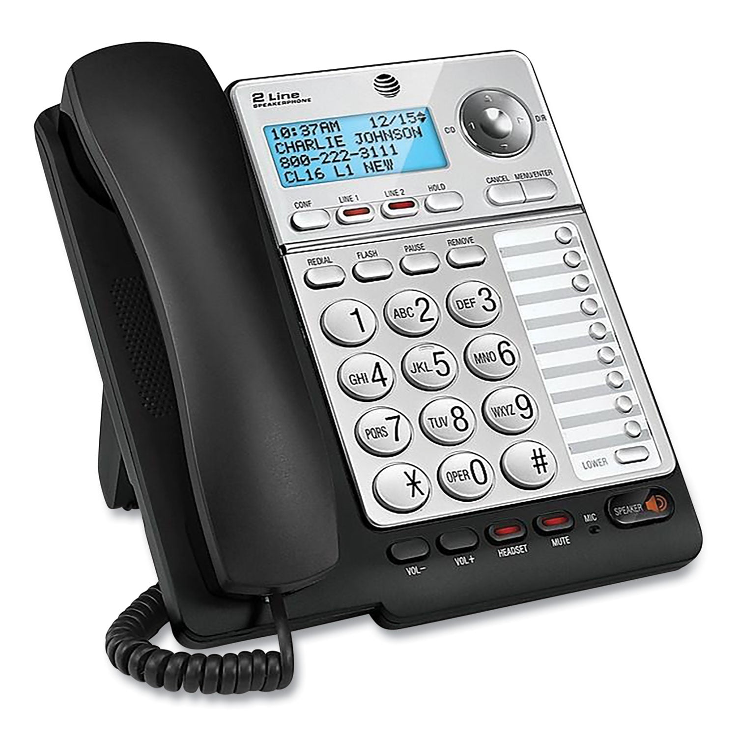 ml17928-two-line-corded-speakerphone-black-silver_attml17928 - 3