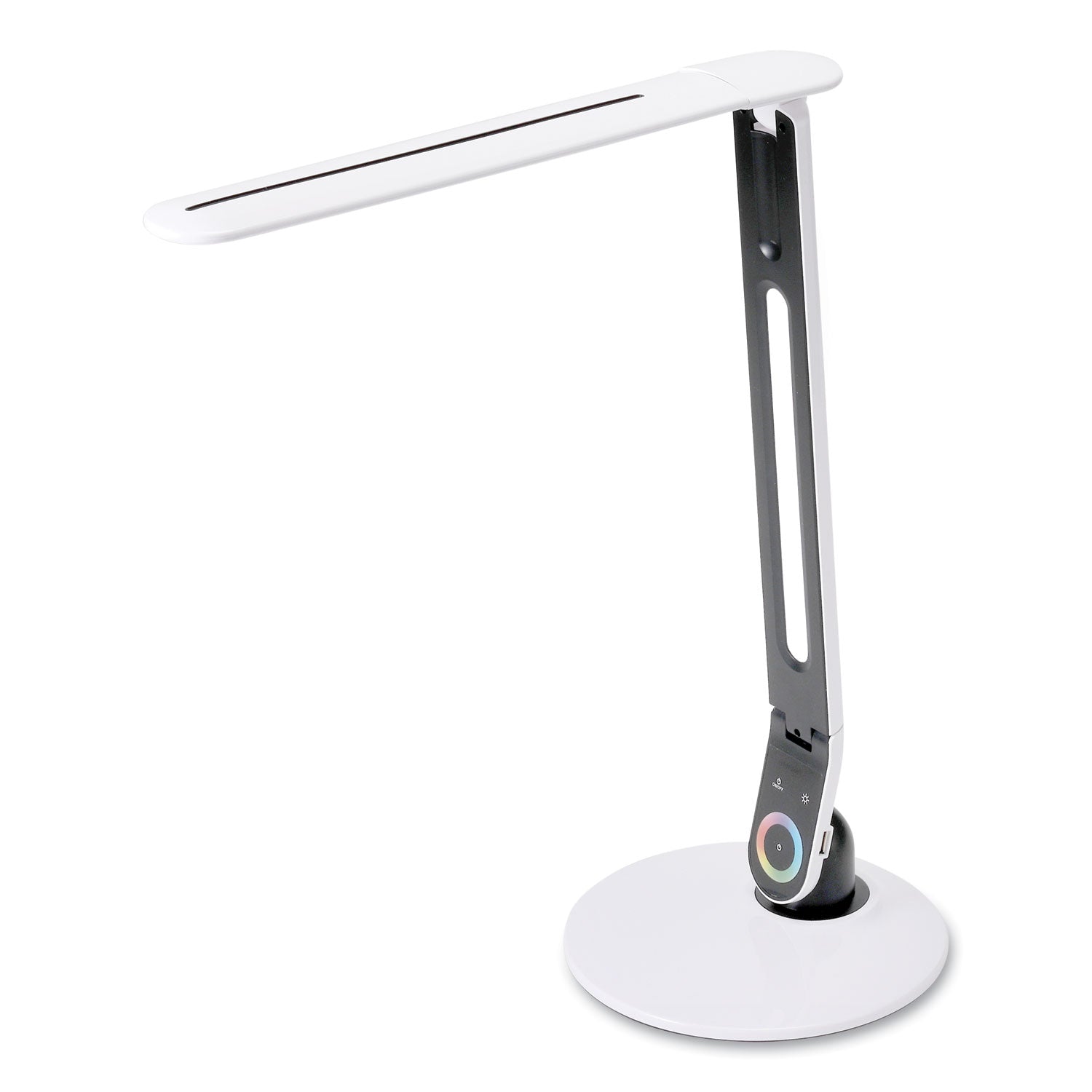 color-changing-led-desk-lamp-with-rgb-arm-1812-high-white_bosvled1605bos - 1