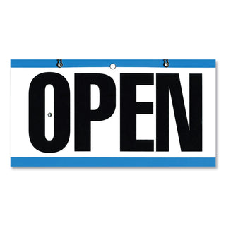 open-closed-outdoor-sign-116-x-6-blue-white-black_csc098013 - 1