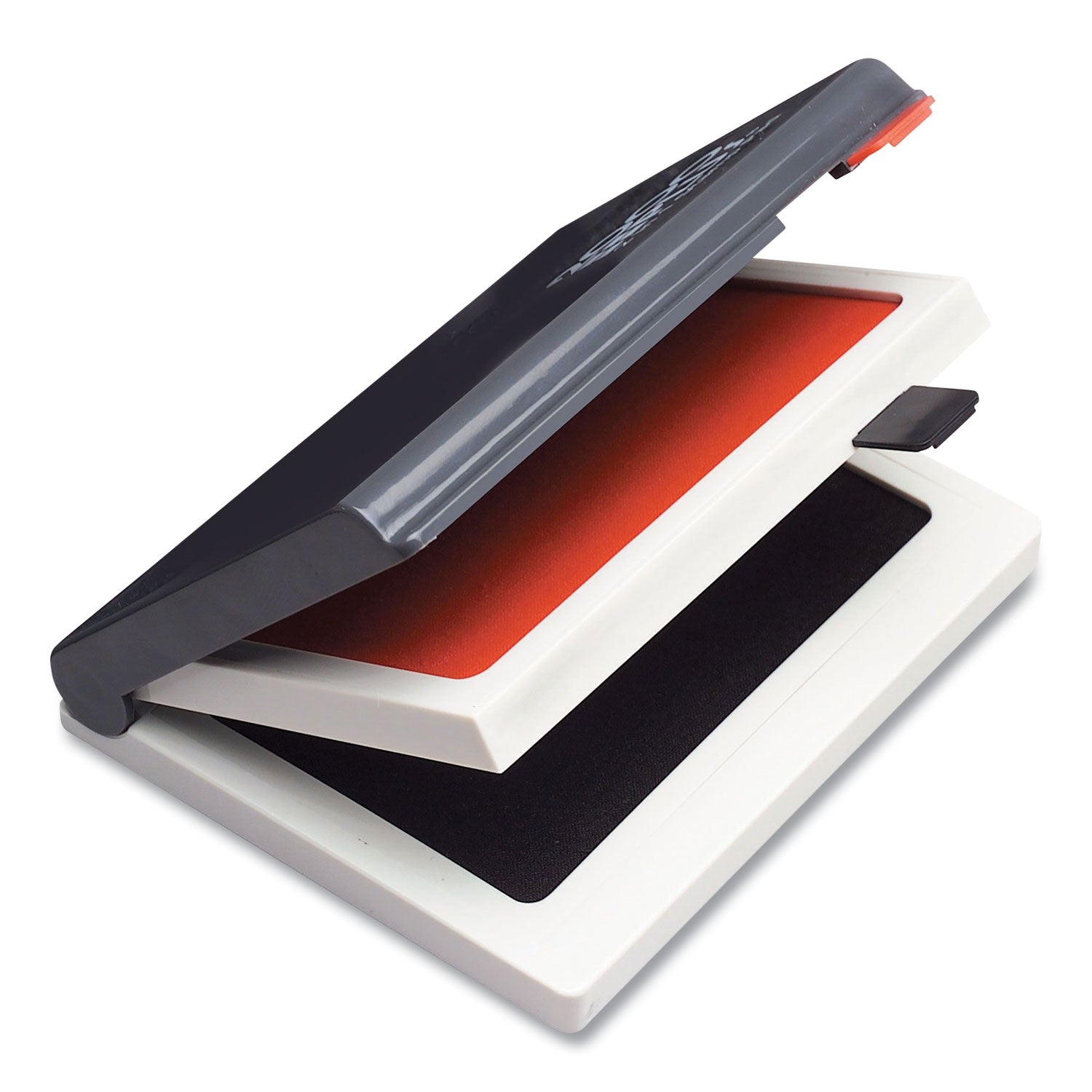 2000-plus-two-color-felt-stamp-pad-case-4-x-2-black-red_csc090468 - 3