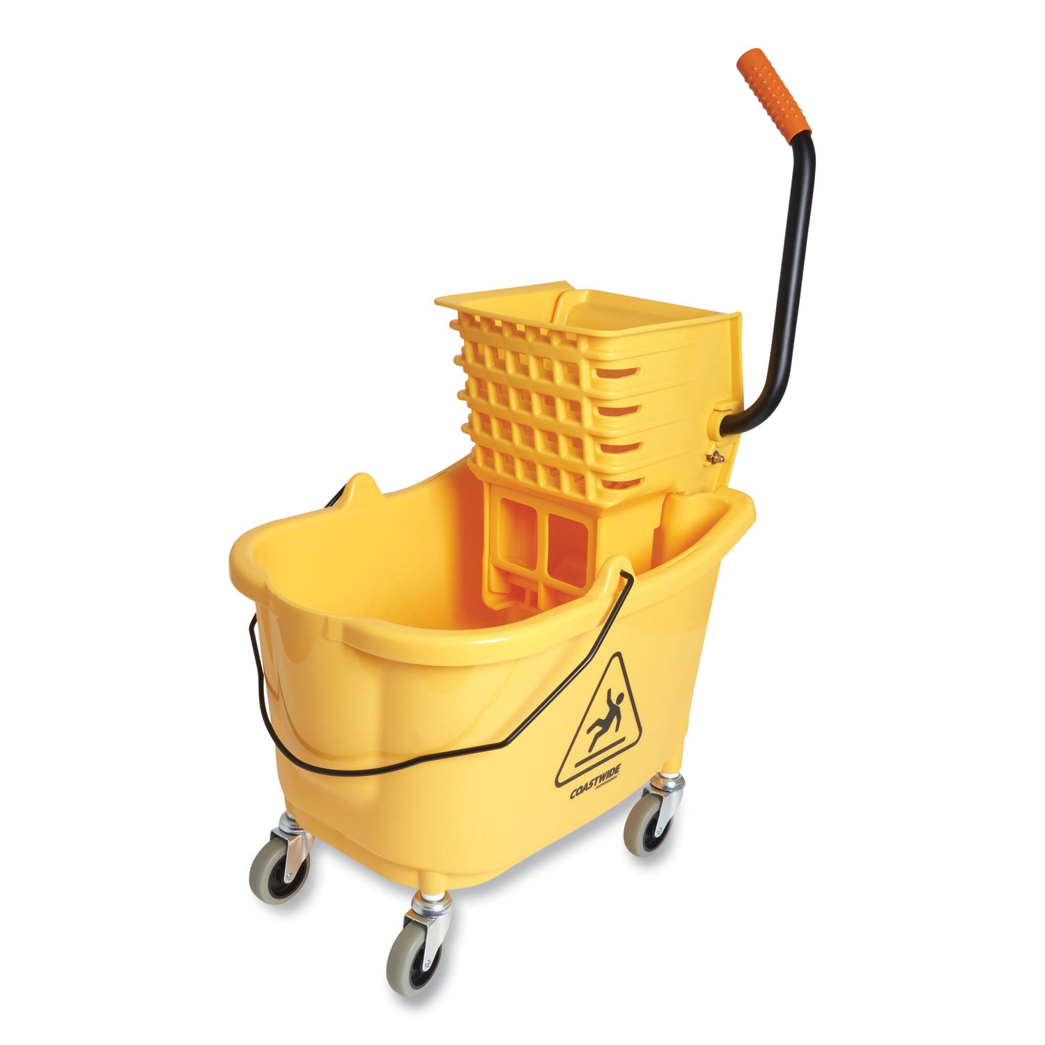 bucket-and-side-press-wringer-35-qt-yellow-black_cwz364105 - 1
