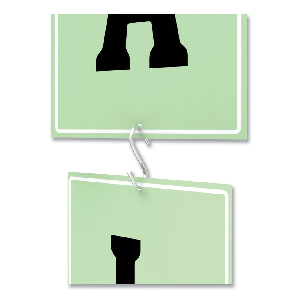 S Hooks, Metal, Silver, 50/Pack