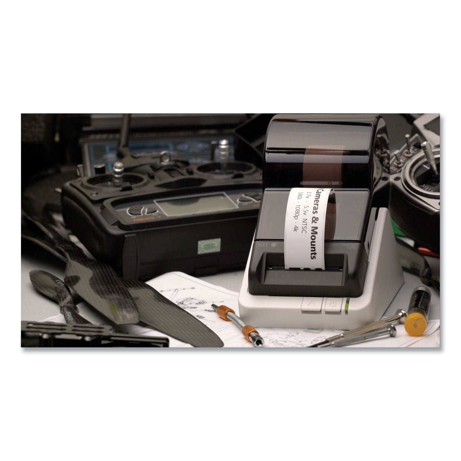 SLP-1RLB Bulk Address Labels, Requires SLP-TRAY650, 1.12" x 3.5", White, 1,000 Labels/Roll - 