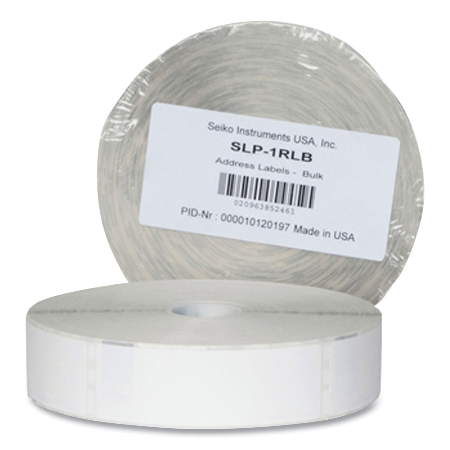 SLP-1RLB Bulk Address Labels, Requires SLP-TRAY650, 1.12" x 3.5", White, 1,000 Labels/Roll - 