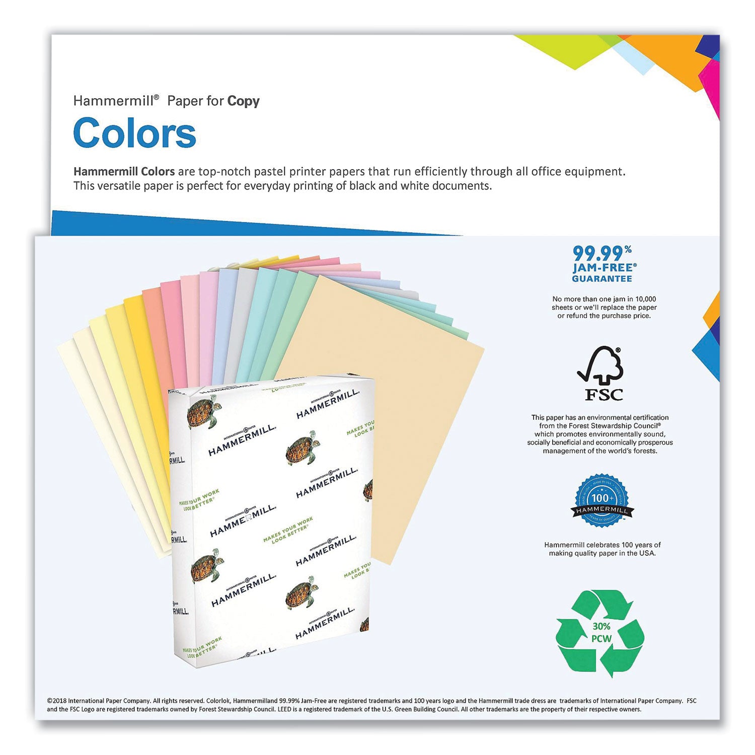 colors-print-paper-20-lb-bond-weight-11-x-17-blue-500-ream_ham102137 - 3