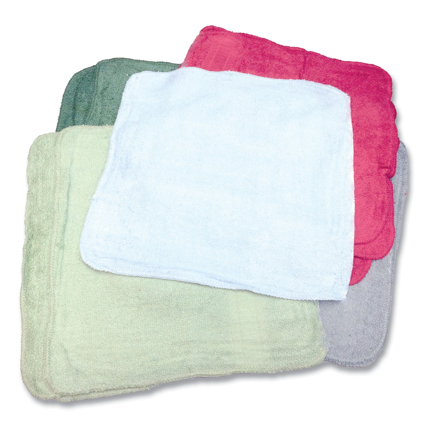 qwick-wick-terry-towels-12-x-12-assorted-colors-25-lb-bale-approximately-280-bale_mnhn030c1025 - 1