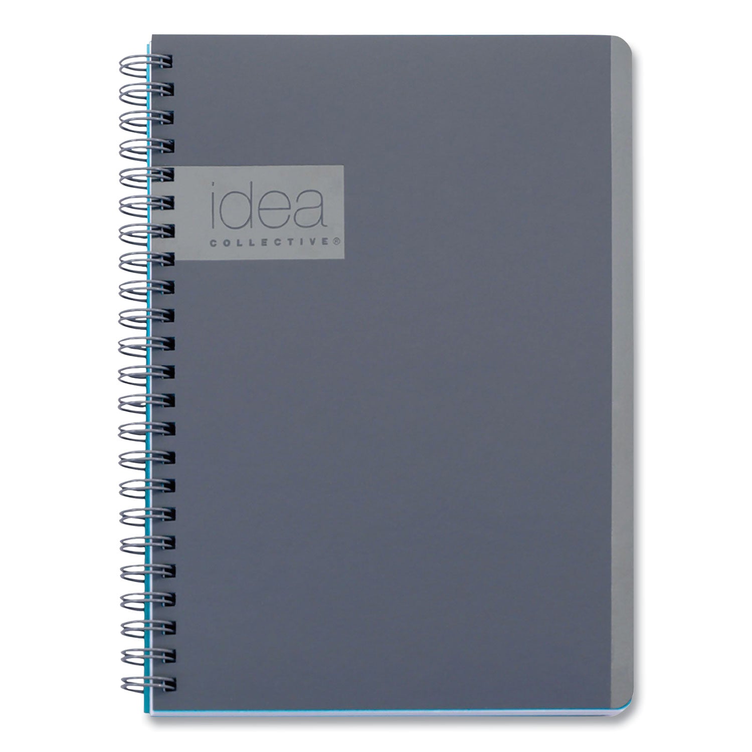idea-collective-professional-notebook-1-subject-medium-college-rule-gray-cover-80-8-x-487-sheets_oxf57010ic - 1